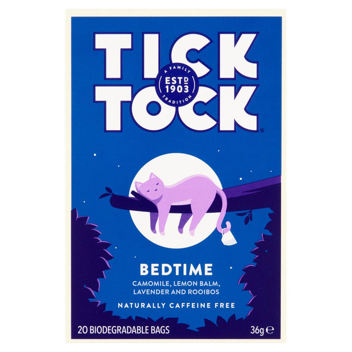 Tick Tock Wellbeing Bedtime 20 per pack