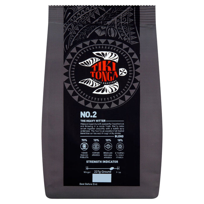 Tiki Tonga Blend No. 2 Ground Coffee 227g