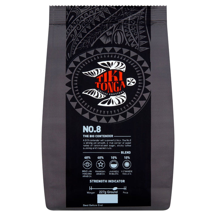 Tiki Tonga Mischung Nr. 8 Masse Kaffee 227g