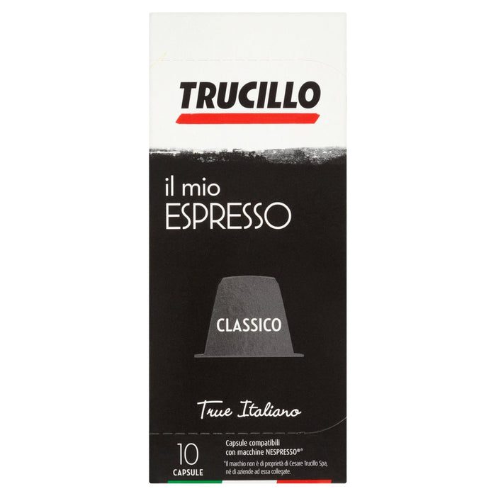 Trucillo Classico Nespresso Cápsulas compatibles con 10 por paquete