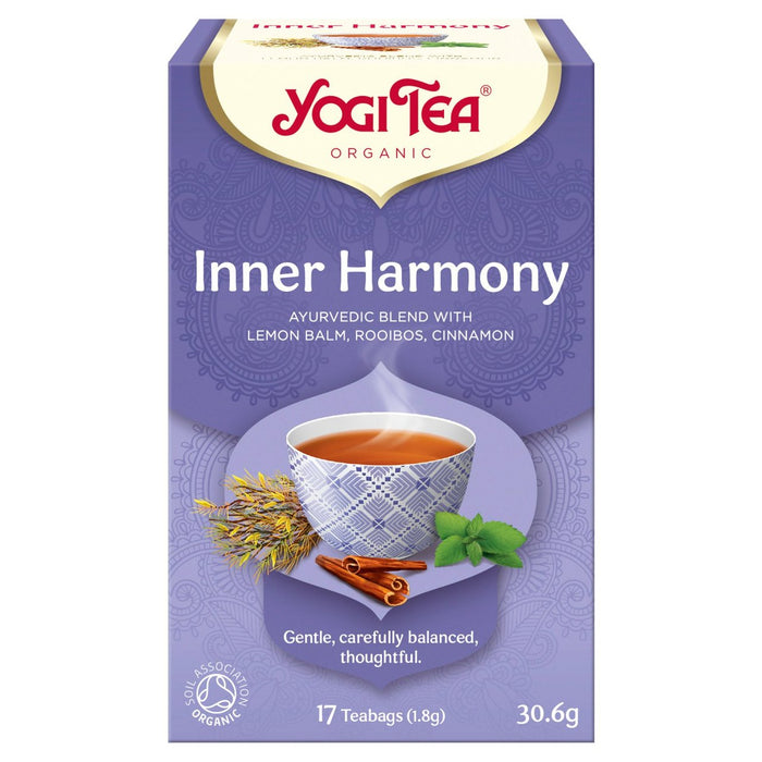 Yogi Tea Organic Inner Harmony Tea Sacs 17 par paquet