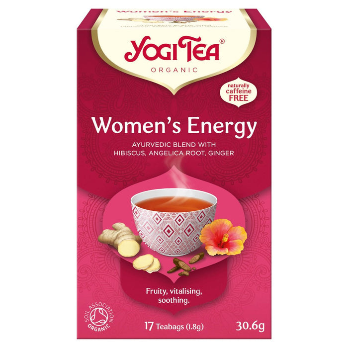 Yogi Tea Organic Women's Energy 17 por paquete