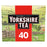 Yorkshire Tea 40 Teabags 40 per pack