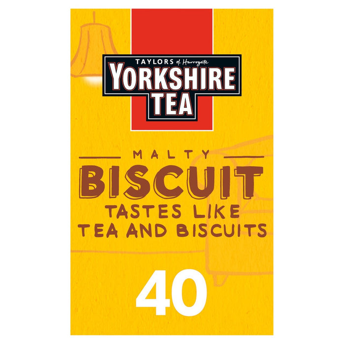 Yorkshire Tea Biscuit Brew 40 per pack