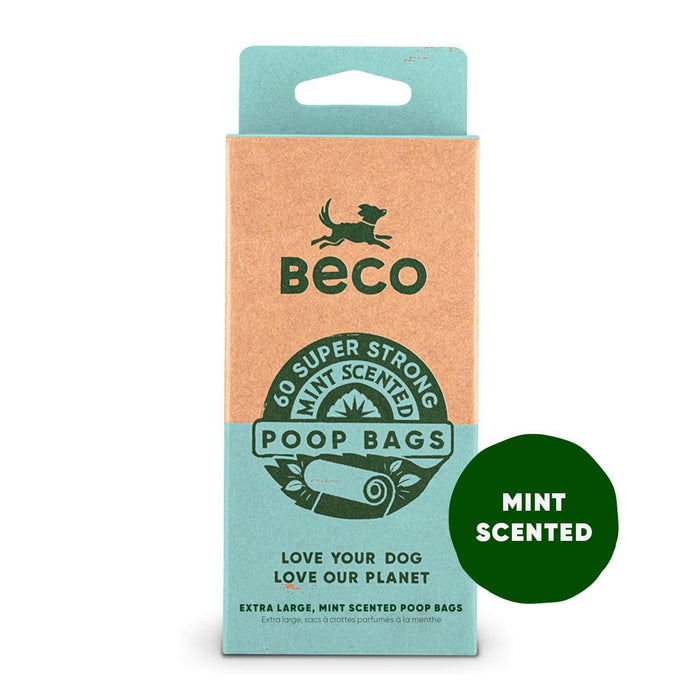 BACO DOG POOT SACS MINT SCENDÉ 60 par paquet