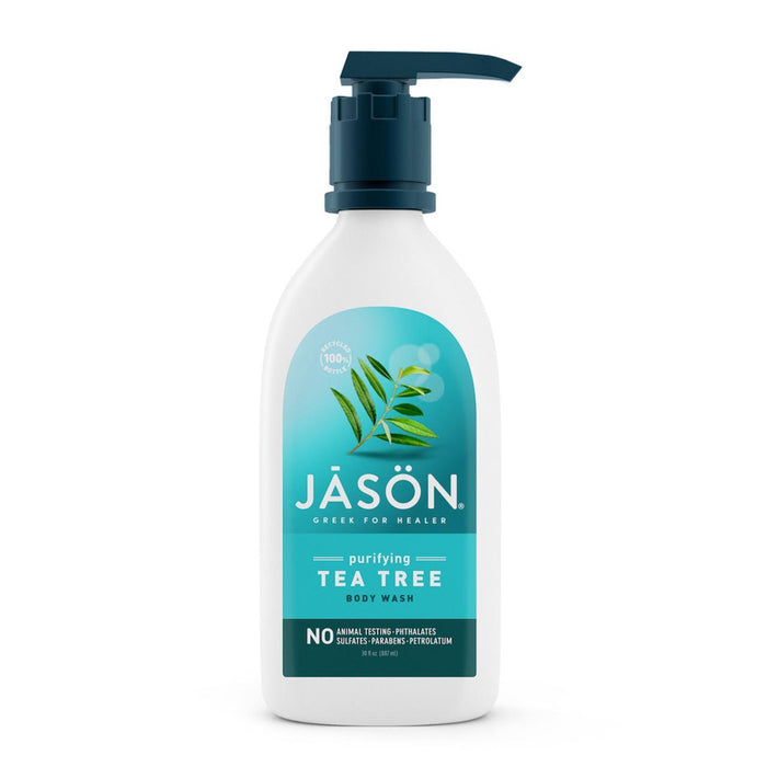 Jason Vegan Tea Tree Satin Body Wash Pump 887ml