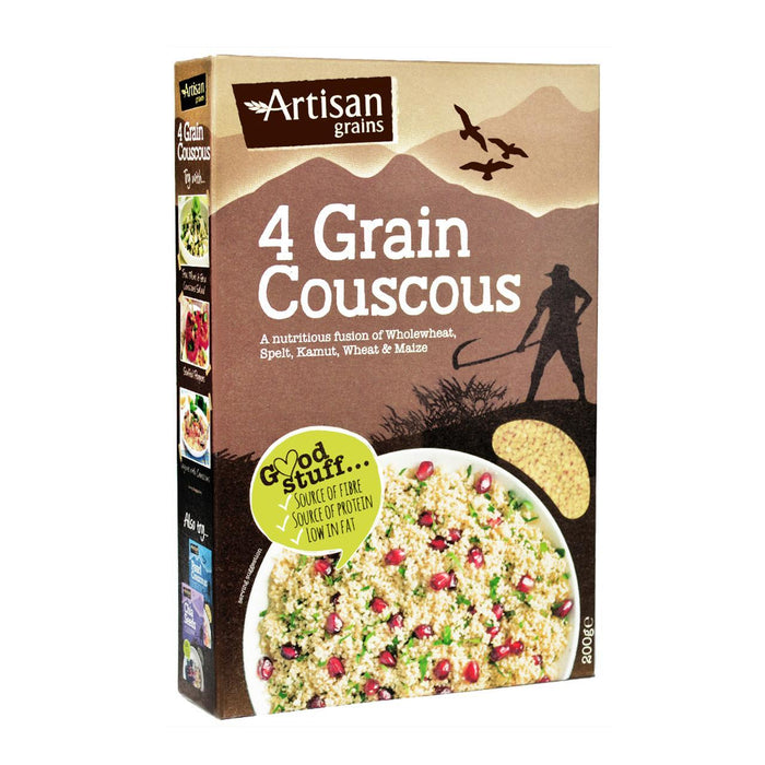 Handwerkskörner 4 Getreide Couscous 200g