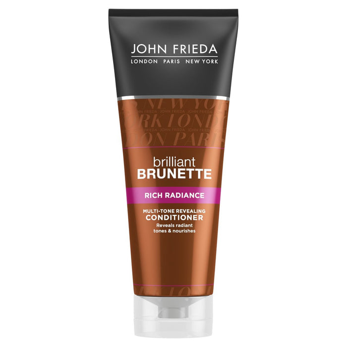 John Frieda Brilliant Brunette Rich Radiance Conditioner 250ml