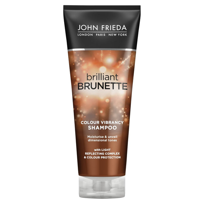 JOHN FRIEDA COLOR Protección de champú hidratante Bruneta brillante 250 ml