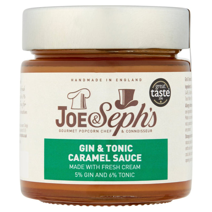 Joe & Sephs Gin & Tonic Karamellsauce 230g