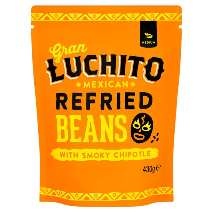 Gran Luchito Chipotle Refried Beans 430G