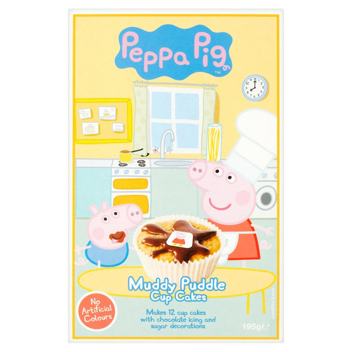 Peppa cochon boueux boue tasse à gâteau à gâteau 195g