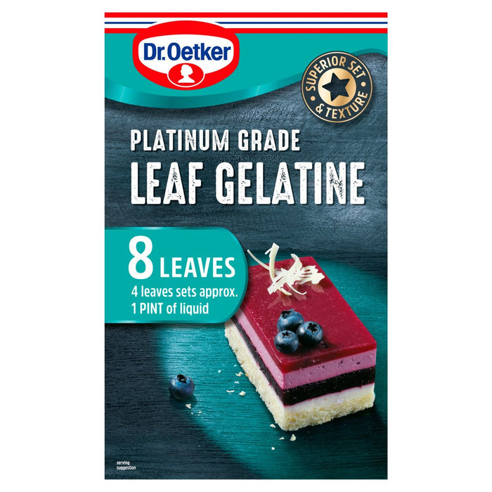 Dr. Oetker Platinum Grado Gelatine 13G