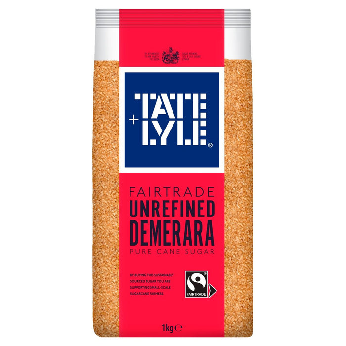 Tate &amp; Lyle Azúcar Demerara de Comercio Justo 1kg 