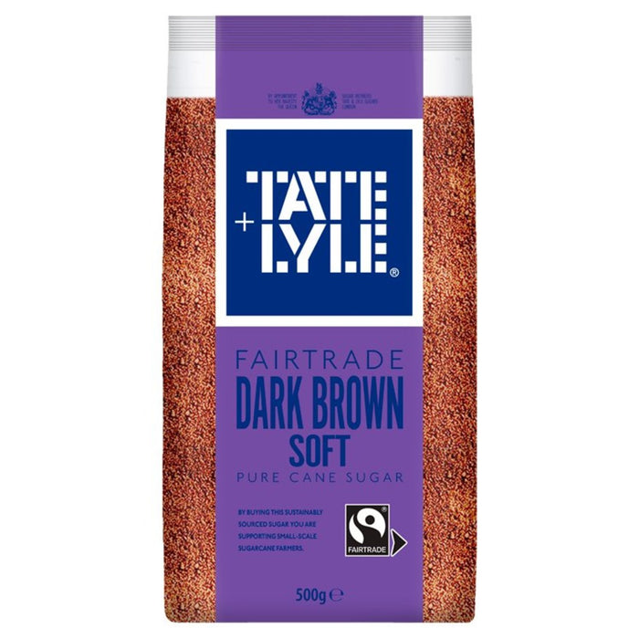 Tate & Lyle Fairtrade Dark Brown Soft Sugar 500g