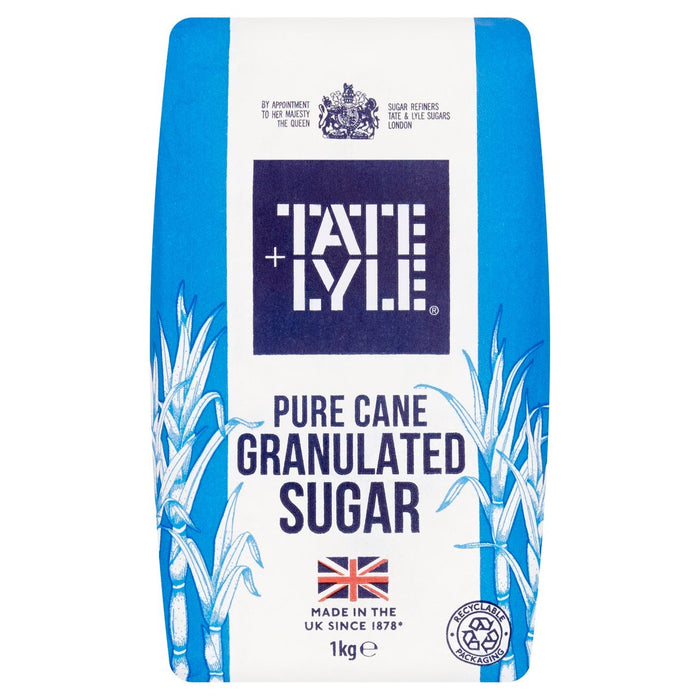 Tate & Lyle Fairtrade Granulated Sugar 1kg