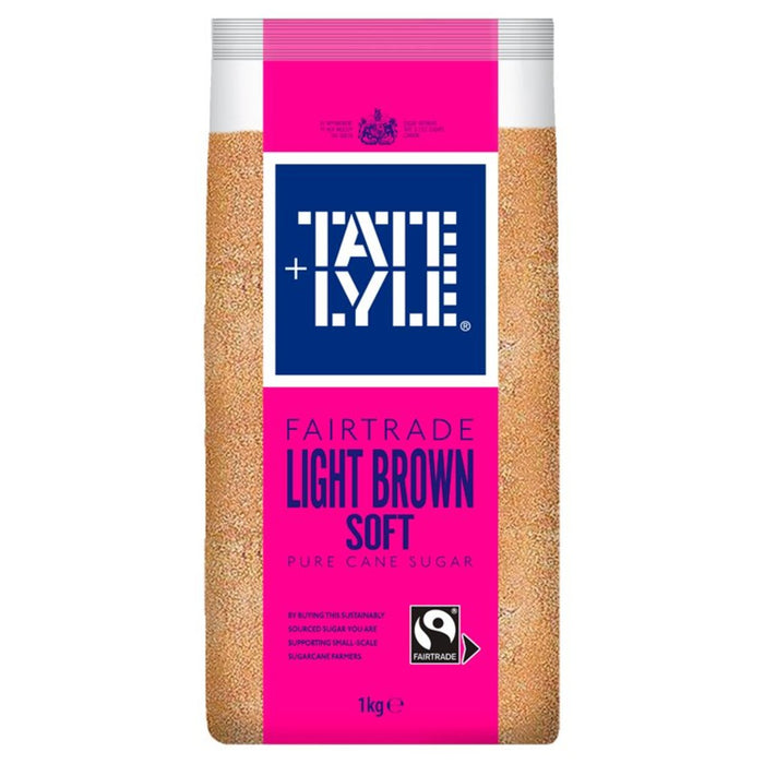 Tate & Lyle Fairtrade Light Soft Brown Sugar 1kg