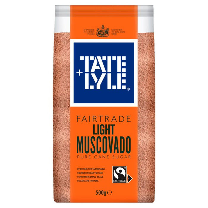 Tate & Lyle Fairtrade Light Muscovado Sugar 500g