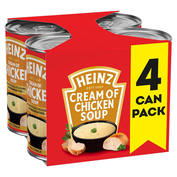 HEINZ CRAME DE SOUPE DE POULEUR 4 X 400G