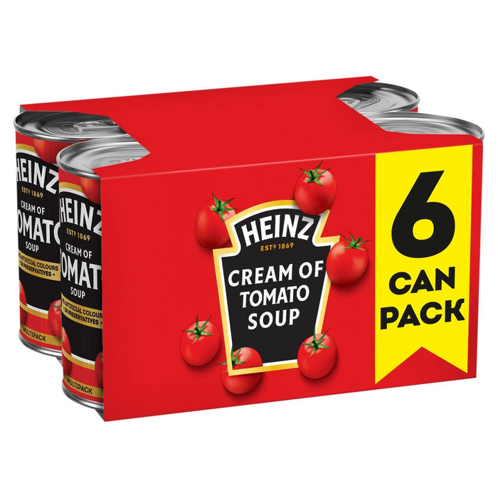 HEINZ CRAME DE SOUPE DE TOMATES 6 x 400G