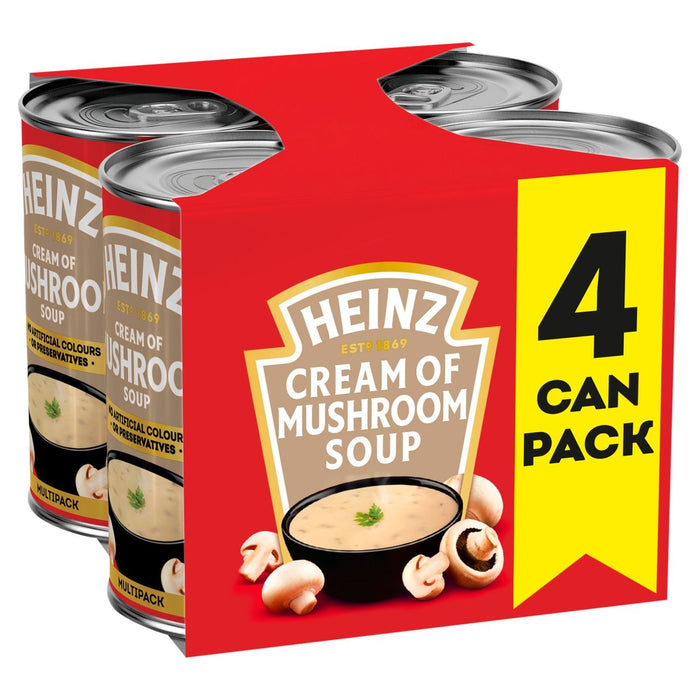 Heinz Mushroom Soup 4 x 400g