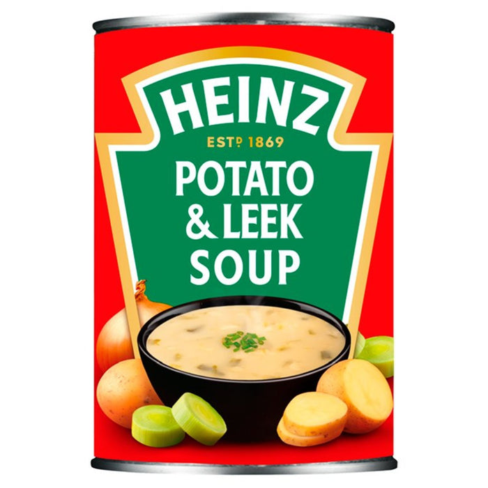 Sopa de papa y puerro grueso de Heinz 400G