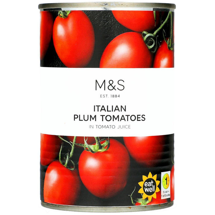 M&S Tomato de ciruela italiano 400G