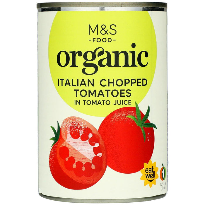 M&S Organic Italian Chopped Tomatoes 400g