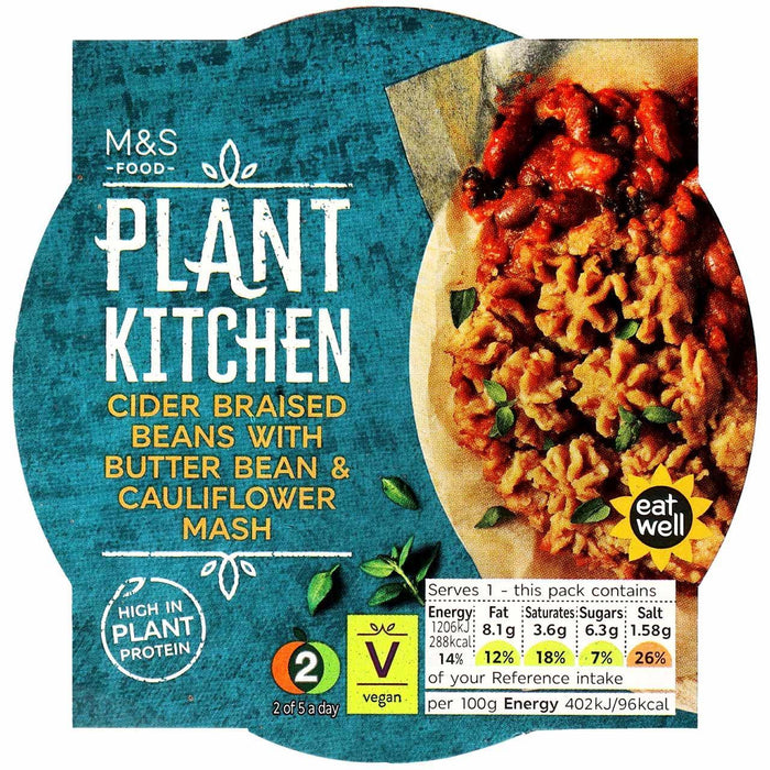 M & S Plant Küchenbohne & Blumenkohlkreisch 300g