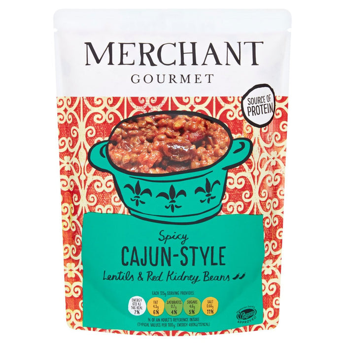 Merchant Gourmet Cajun Style Lentils 250G