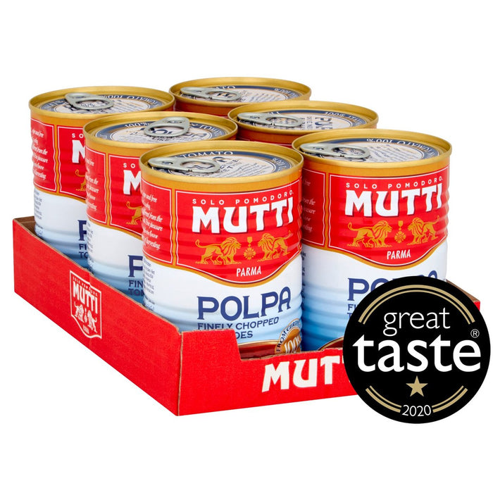 Mutti Tomates finamente picados 6 x 400g