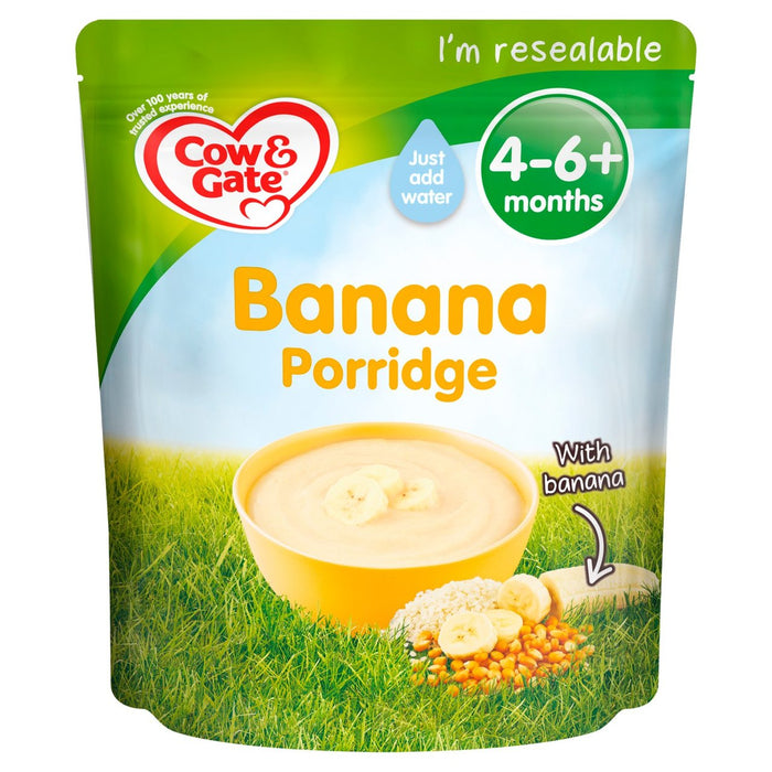 Cow & Gate Banana Porridge Baby Cereal 125g