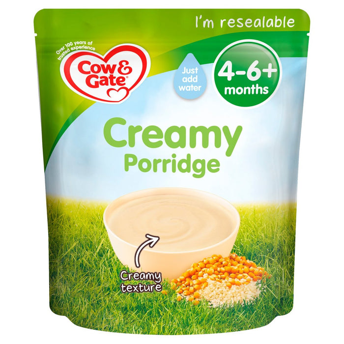 Cow & Gate Creamy Porridge Baby Cereal 125g