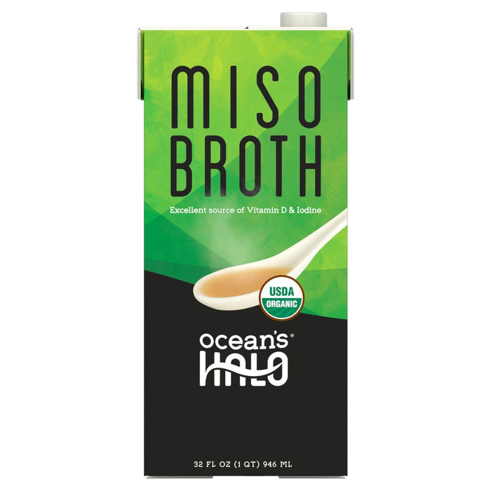 Caldo de miso orgánico de Ocean's Halo 946ml