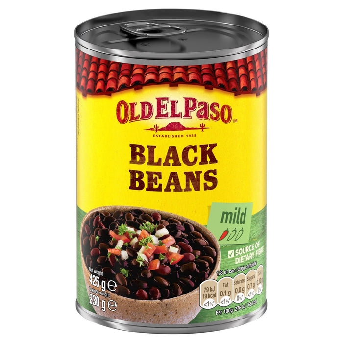 Old El Paso Black Beans 425G