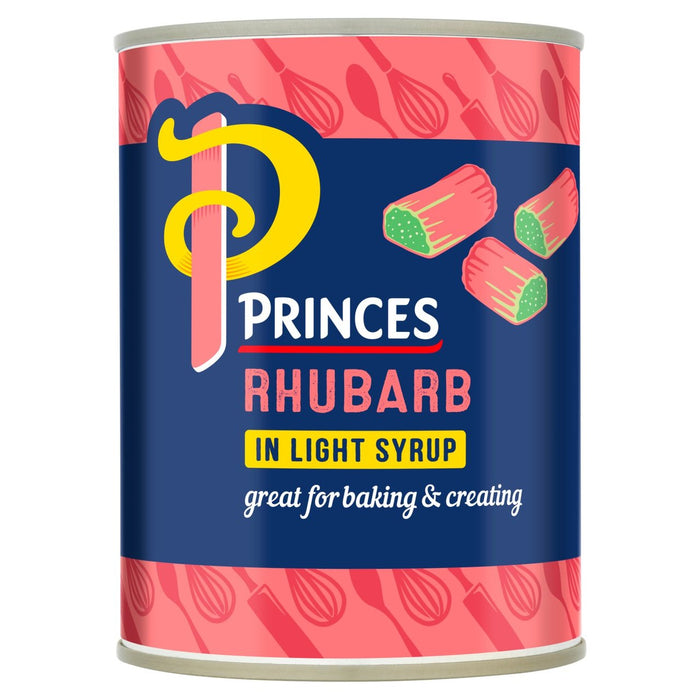 Rhubarbe princes dans le sirop léger 540g