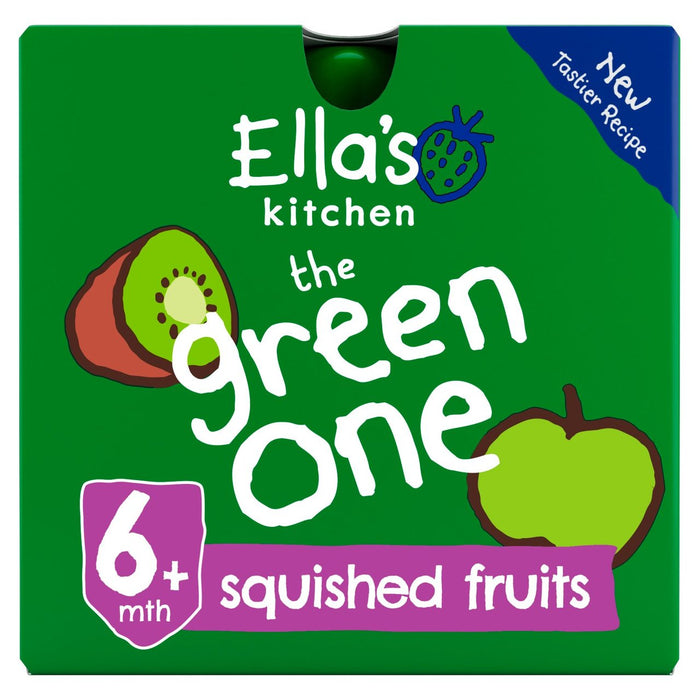 Ella's Kitchen Beatmie Frutas frutas del verde 5 x 90g