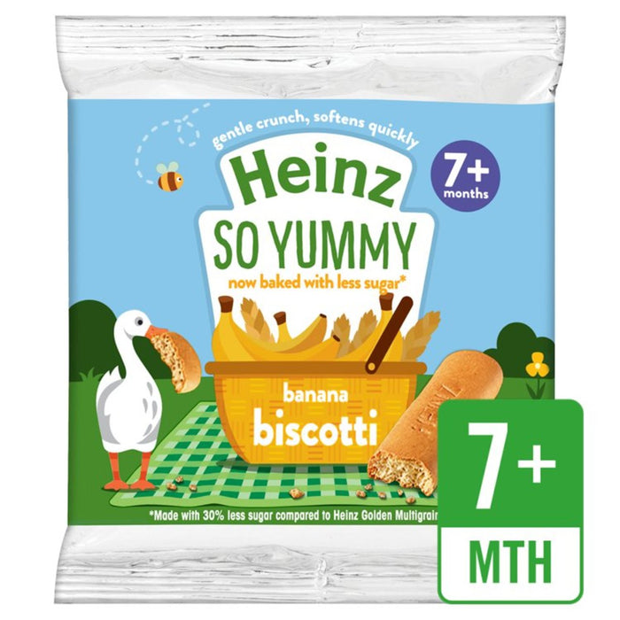 Heinz Banana Biscotti 7 Mths+ 60g - Special Offer