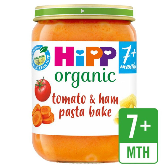 Hipp Organic Pasta Italienne avec jambon Baby Food Jar 7+ mois 190g