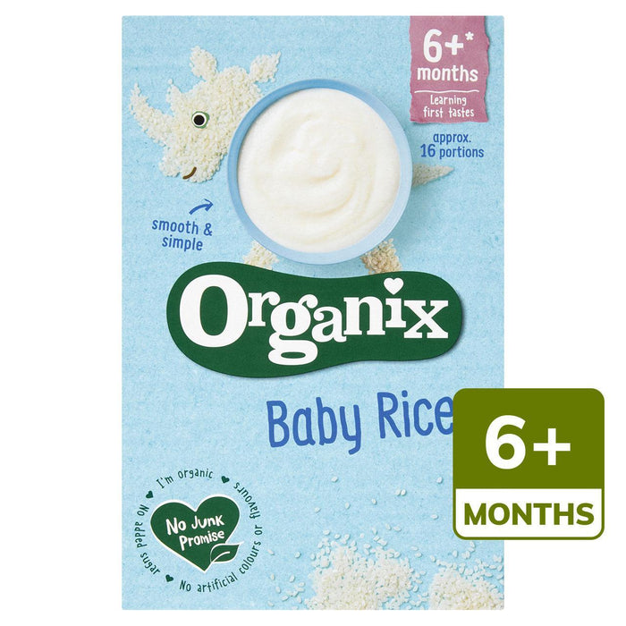 Organix Baby Rice Cereal 100g