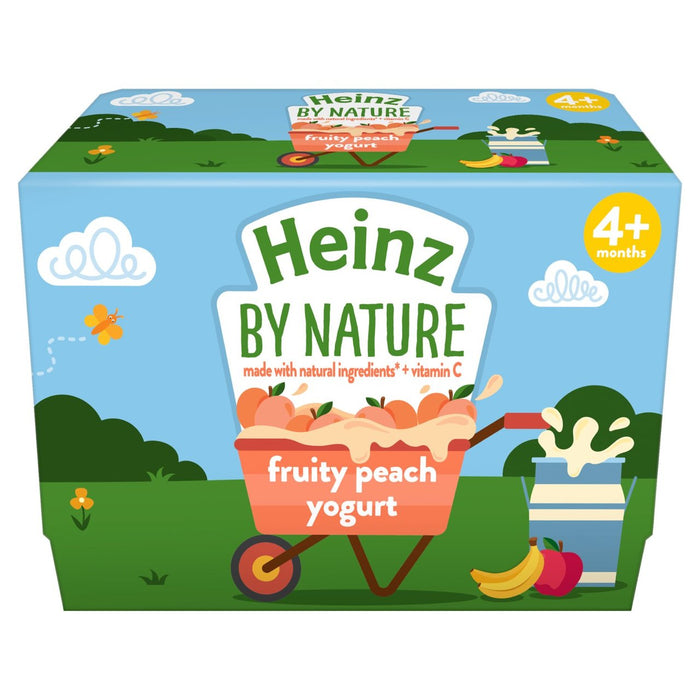 Heinz Pfirsichjoghurttöpfe 4 x 100 g