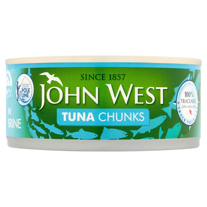 Chunks de thon John West en saumure et ligne 145g