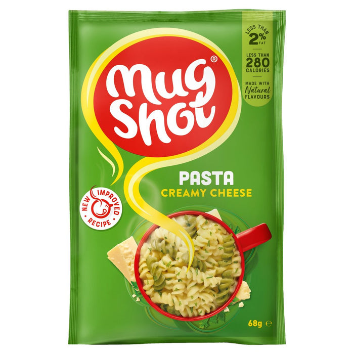 Backfoto cremiger Käse Pasta 68g