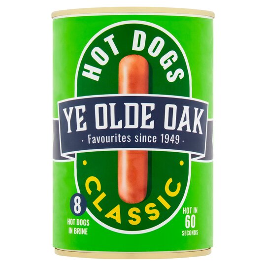 Ye Old Oak 8 Hot Dogs 400g - Special Offer