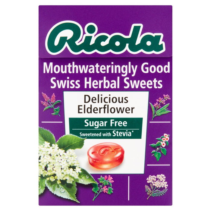 Ricola Elderblume Zuckerfrei 45G