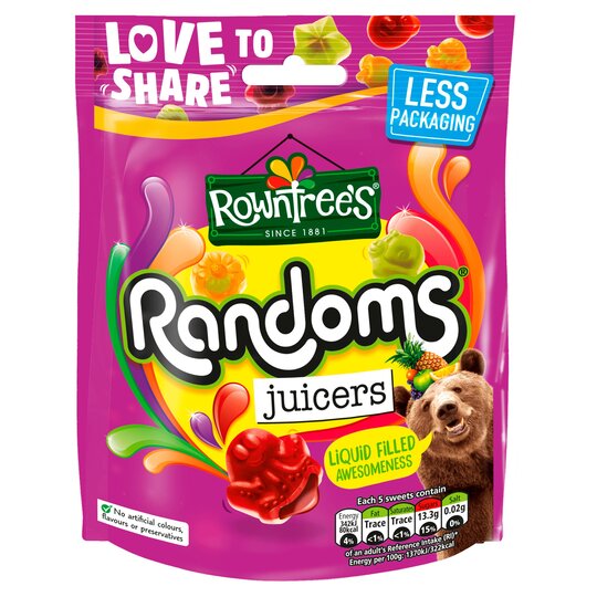 Juicers Randoms de Rowntree 140G