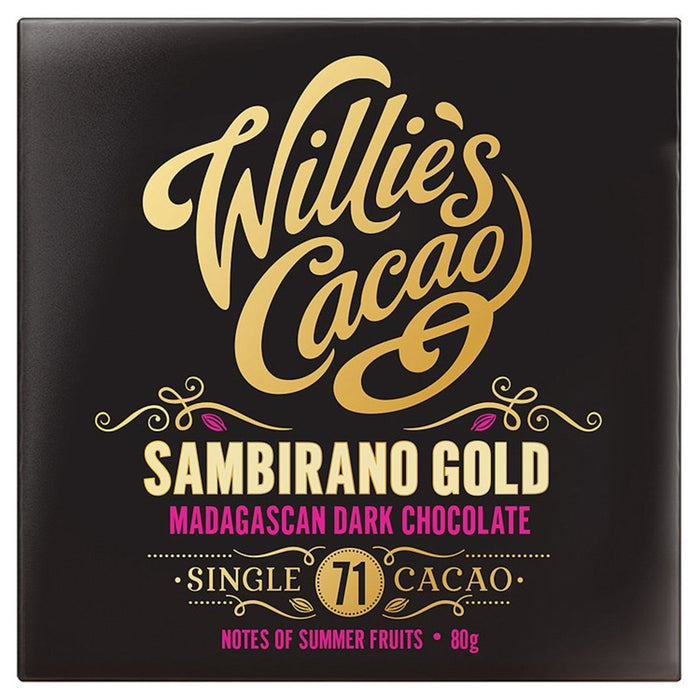 Willie's Cacao Madagascan Gold Dark Chocolate 71% 80G