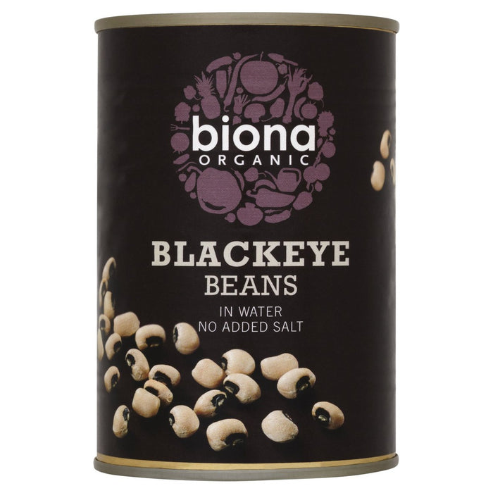 Frijoles blaceye orgánicos biona en agua 400g