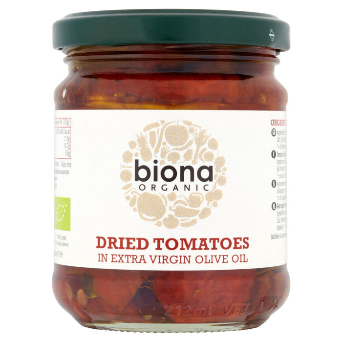 Biona Organic Dried Tomatoes In Extra Virgin Olive Oil 170g