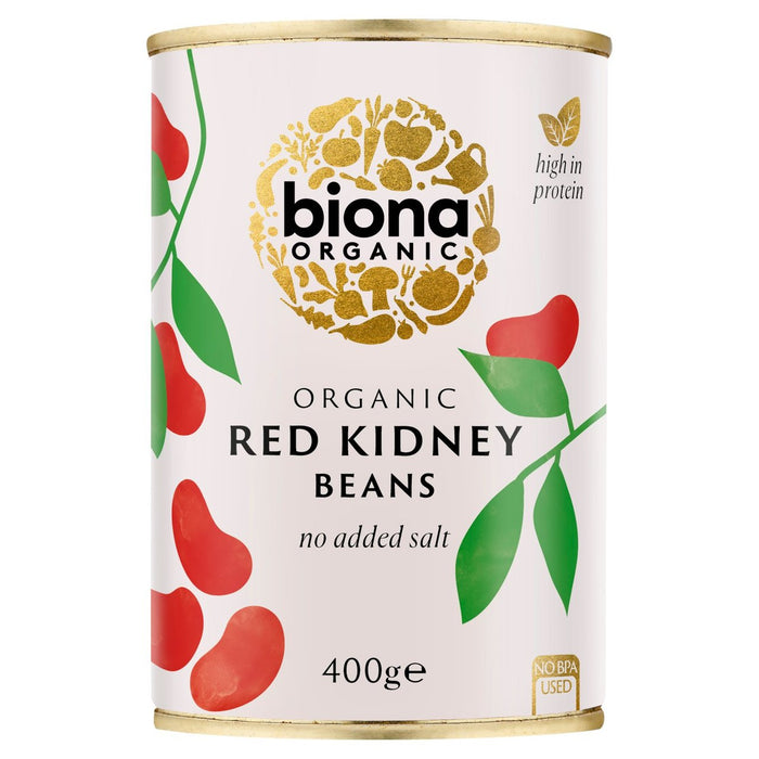 Frijoles rojos orgánicos biona 400g